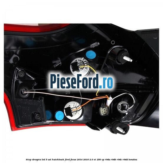 Stop dreapta LED 5 usi hatchback Ford Focus 2014-2018 2.0 ST 250 cp R9DA, R9DB, R9DC, R9DD benzina