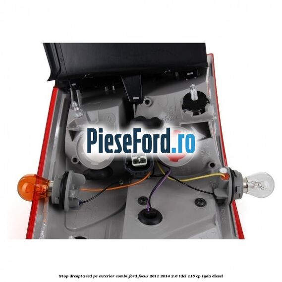 Stop dreapta LED pe exterior combi Ford Focus 2011-2014 2.0 TDCi 115 cp TYDA diesel