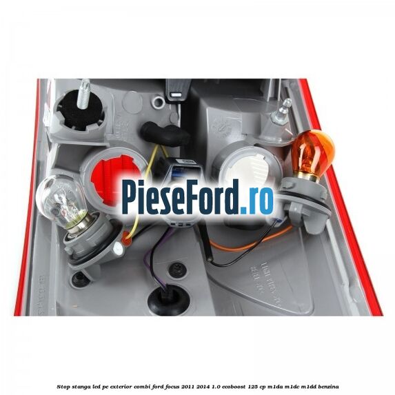 Stop stanga LED pe exterior combi Ford Focus 2011-2014 1.0 EcoBoost 125 cp M1DA, M1DC, M1DD benzina
