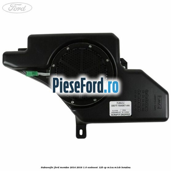 Subwoofer Ford Mondeo 2014-2018 1.0 EcoBoost 125 cp M1CA, M1CB benzina