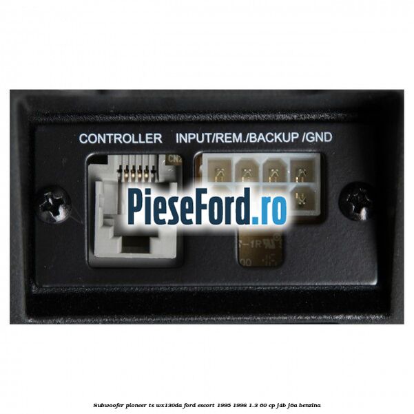 Subwoofer Pioneer TS-WX130DA Ford Escort 1995-1998 1.3 60 cp J4B, J6A benzina