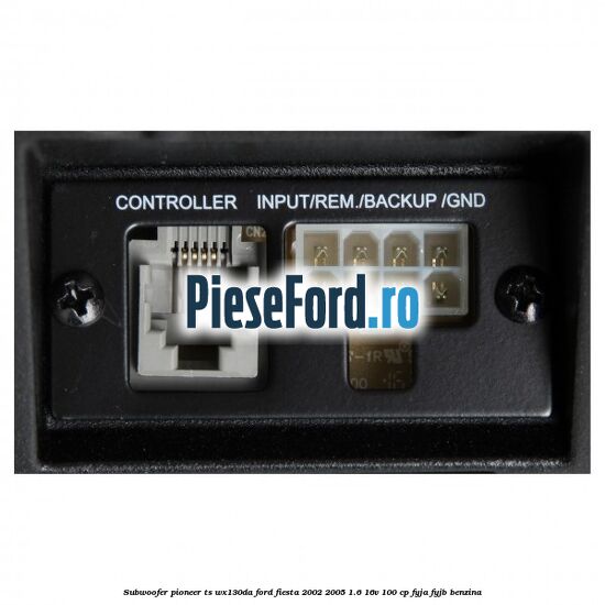 Subwoofer Pioneer TS-WX130DA Ford Fiesta 2002-2005 1.6 16V 100 cp FYJA, FYJB benzina