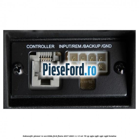 Subwoofer Pioneer TS-WX130DA Ford Fiesta 2017-2023 1.1 Ti-VCT 70 cp Subwoofer Pioneer TS-WX130DA Ford Fiesta 2017-2023 1.1 Ti-VCT 70 cp XPJA, XPJB, XPJC, XPJD benzina