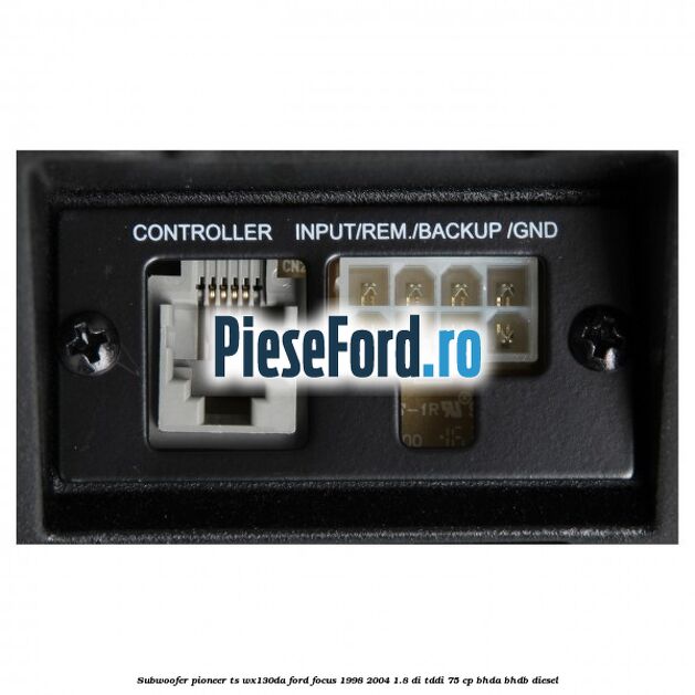 Subwoofer Pioneer TS-WX130DA Ford Focus 1998-2004 1.8 DI/TDDi 75 cp Subwoofer Pioneer TS-WX130DA Ford Focus 1998-2004 1.8 DI/TDDi 75 cp BHDA, BHDB diesel