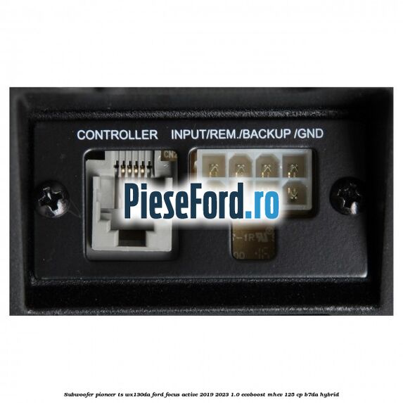 Subwoofer Pioneer TS-WX130DA Ford Focus Active 2019-2023 1.0 EcoBoost mHEV 125 cp B7DA Hybrid