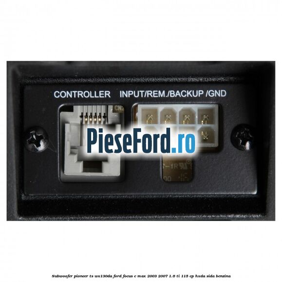 Subwoofer Pioneer TS-WX130DA Ford Focus C-Max 2003-2007 1.6 Ti 115 cp HXDA, SIDA benzina