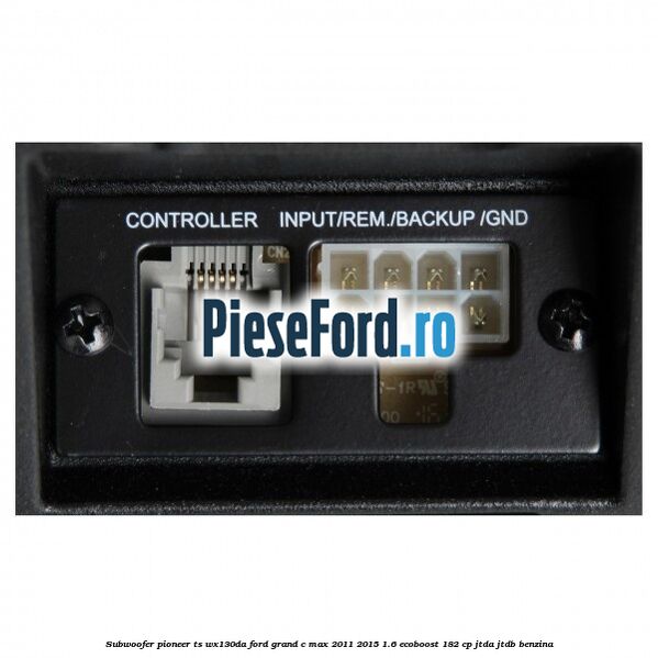 Subwoofer Pioneer TS-WX130DA Ford Grand C-Max 2011-2015 1.6 EcoBoost 182 cp JTDA, JTDB benzina