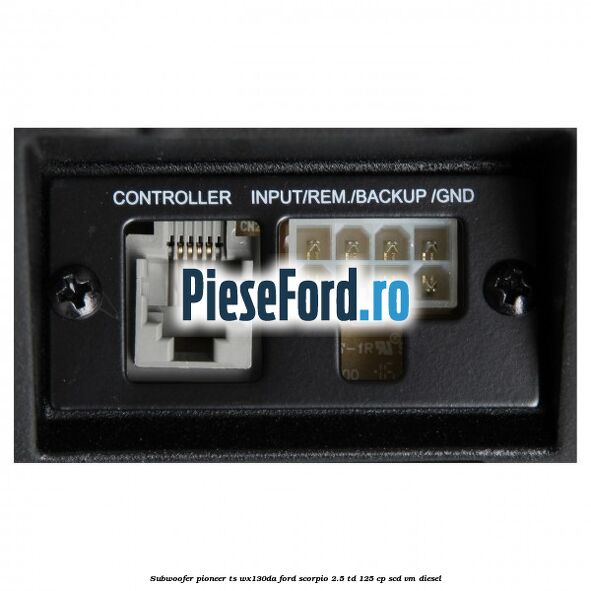 Subwoofer Pioneer TS-WX130DA Ford Scorpio 2.5 TD 125 cp SCD, VM diesel