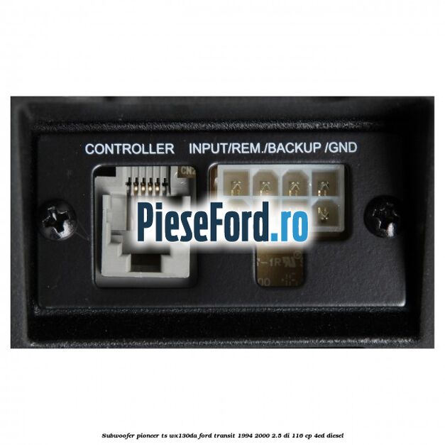 Subwoofer Pioneer TS-WX130DA Ford Transit 1994-2000 2.5 DI 116 cp 4ED diesel
