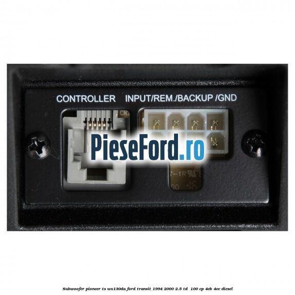 Subwoofer Pioneer TS-WX130DA Ford Transit 1994-2000 2.5 TD 100 cp Subwoofer Pioneer TS-WX130DA Ford Transit 1994-2000 2.5 TD 100 cp 4EB, 4EC diesel