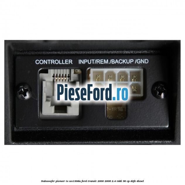 Subwoofer Pioneer TS-WX130DA Ford Transit 2000-2006 2.4 TDdi 90 cp D2FE diesel