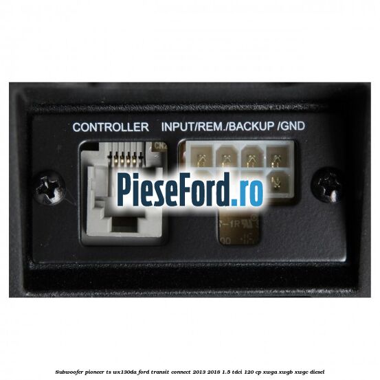 Subwoofer Pioneer TS-WX130DA Ford Transit Connect 2013-2018 1.5 TDCi 120 cp XWGA, XWGB, XWGC diesel