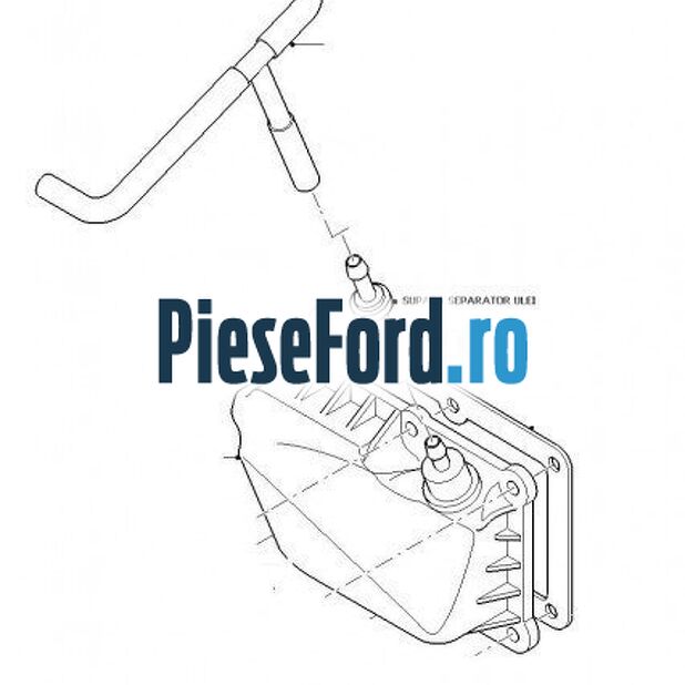 Supapa de aerisire separator ulei, metal Ford Mondeo 2008-2014 1.6 Ti 125 cp Supapa de aerisire separator ulei, metal Ford Mondeo 2008-2014 1.6 Ti 125 cp PNBA benzina