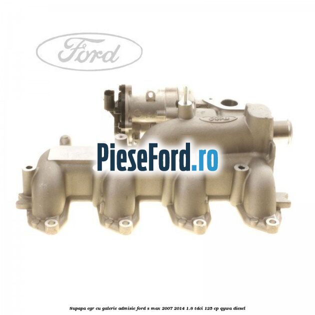 Supapa EGR cu galerie admisie Ford S-Max 2007-2014 1.8 TDCi 125 cp