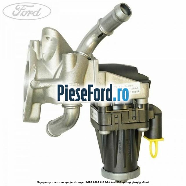 Supapa EGR racire cu apa Ford Ranger 2012-2015 2.2 TDCi 4x4 150 cp ENQJ, GBVAJQJ diesel