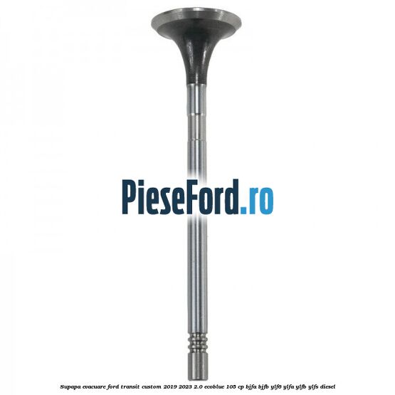 Supapa evacuare Ford Transit Custom 2019-2023 2.0 EcoBlue 105 cp BJFA, BJFB, YLF6, YLFA, YLFB, YLFS diesel