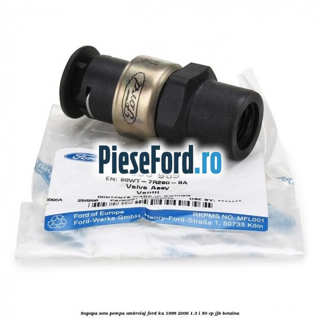 Supapa sens pompa ambreiaj Ford Ka 1996-2008 1.3 i 50 cp Supapa sens pompa ambreiaj Ford Ka 1996-2008 1.3 i 50 cp JJB benzina
