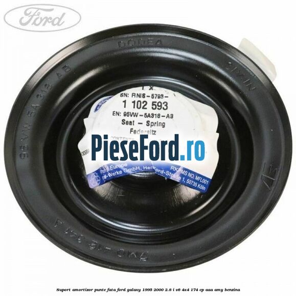 Suport amortizor punte fata Ford Galaxy 1995-2000 2.8 i V6 4x4 174 cp AAA, AMY benzina