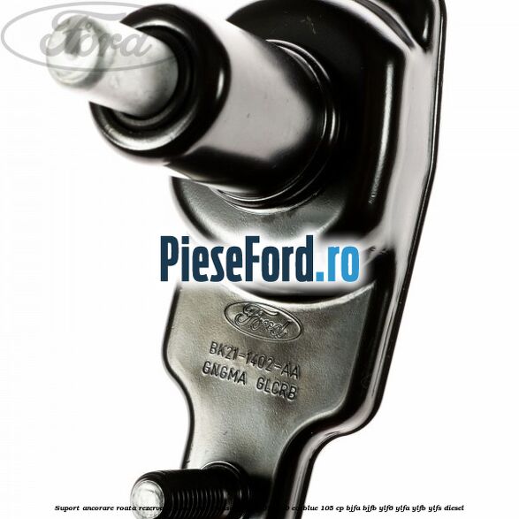 Suport ancorare roata rezerva simpla Ford Transit 2014-2018 2.0 EcoBlue 105 cp BJFA, BJFB, YLF6, YLFA, YLFB, YLFS diesel