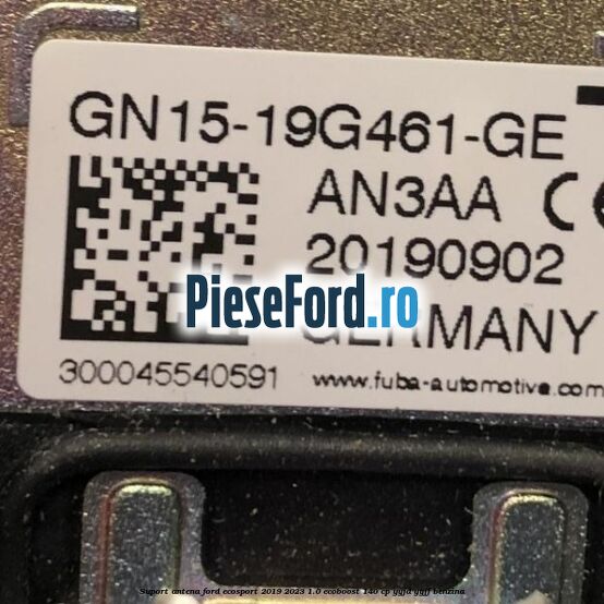 Suport antena Ford EcoSport 2019-2023 1.0 EcoBoost 140 cp Suport antena Ford EcoSport 2019-2023 1.0 EcoBoost 140 cp YYJD, YYJF benzina
