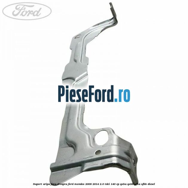 Suport aripa fata dreapta Ford Mondeo 2008-2014 2.0 TDCi 140 cp QXBA, QXBB, UFBA, UFBB diesel