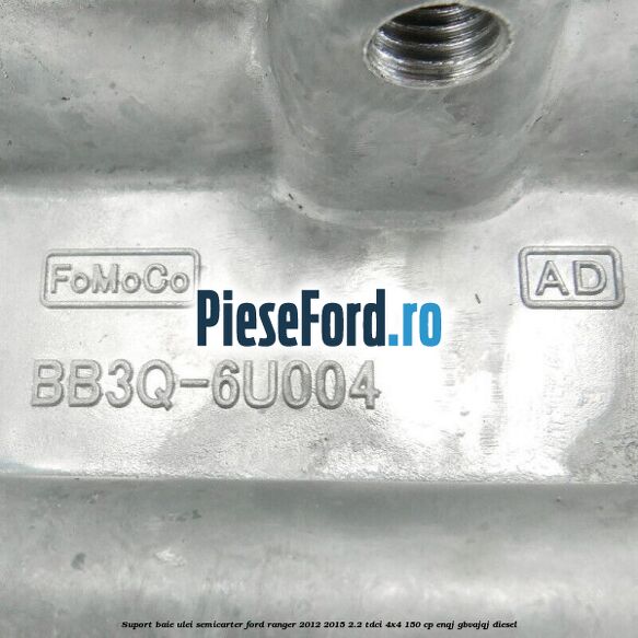 Suport baie ulei semicarter Ford Ranger 2012-2015 2.2 TDCi 4x4 150 cp Suport baie ulei semicarter Ford Ranger 2012-2015 2.2 TDCi 4x4 150 cp ENQJ, GBVAJQJ diesel