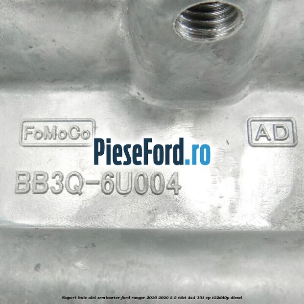 Suport baie ulei semicarter Ford Ranger 2016-2020 2.2 TDCi 4x4 131 cp T22DD0P diesel