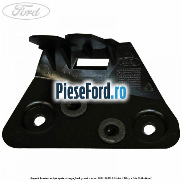 Suport bandou aripa spate stanga Ford Grand C-Max 2011-2015 1.6 TDCi 115 cp T1DA, T1DB diesel