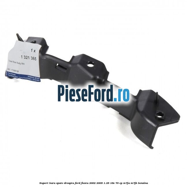 Suport bara spate dreapta Ford Fiesta 2002-2005 1.25 16V 70 cp Suport bara spate dreapta Ford Fiesta 2002-2005 1.25 16V 70 cp M7JA, M7JB benzina