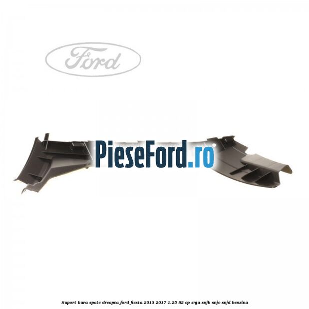 Suport bara spate dreapta Ford Fiesta 2013-2017 1.25 82 cp SNJA, SNJB, SNJC, SNJD benzina