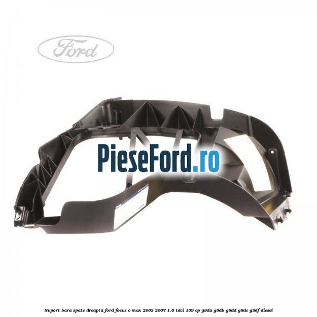 Suport bara spate dreapta Ford Focus C-Max 2003-2007 1.6 TDCi 109 cp G8DA, G8DB, G8DD, G8DE, G8DF diesel
