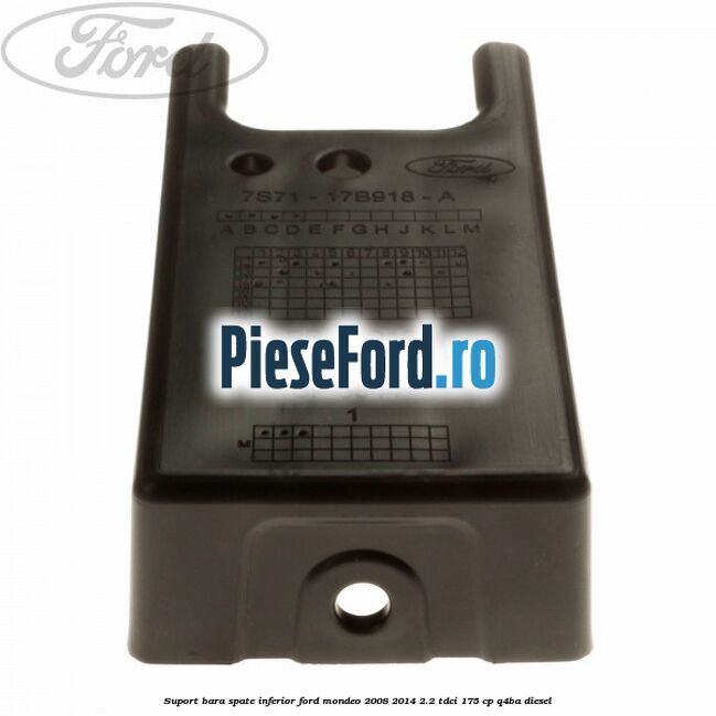 Suport bara spate inferior Ford Mondeo 2008-2014 2.2 TDCi 175 cp Q4BA diesel