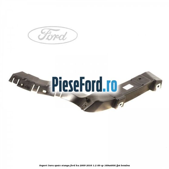 Suport bara spate stanga Ford Ka 2009-2016 1.2 69 cp 169A4000, FP4 benzina