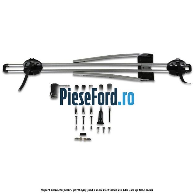 Suport bicicleta pentru portbagaj Ford C-Max 2016-2020 2.0 TDCi 170 cp T8DE diesel