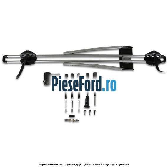 Suport bicicleta pentru portbagaj Ford Fusion 1.6 TDCi 90 cp HHJA, HHJB diesel