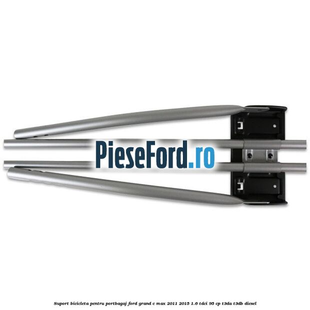 Suport bicicleta pentru portbagaj Ford Grand C-Max 2011-2015 1.6 TDCi 95 cp T3DA, T3DB diesel