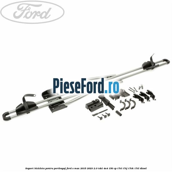 Suport bicicleta pentru portbagaj Ford S-Max 2015-2023 2.0 TDCi 4x4 150 cp T7CI, T7CJ, T7CK, T7CL diesel