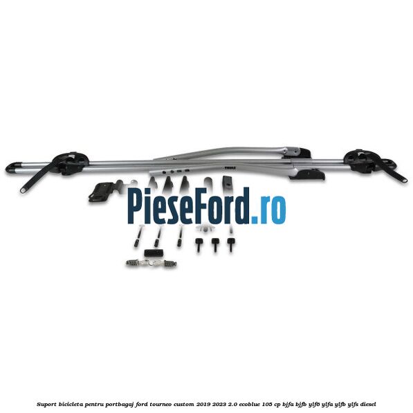 Suport bicicleta pentru portbagaj Ford Tourneo Custom 2019-2023 2.0 EcoBlue 105 cp BJFA, BJFB, YLF6, YLFA, YLFB, YLFS diesel