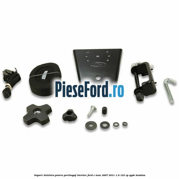 Suport bicicleta, pentru portbagaj interior Ford C-Max 2007-2011 1.8 122 cp QQDC benzina