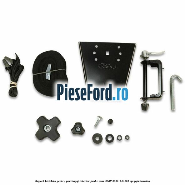 Suport bicicleta, pentru portbagaj interior Ford C-Max 2007-2011 1.8 122 cp QQDC benzina
