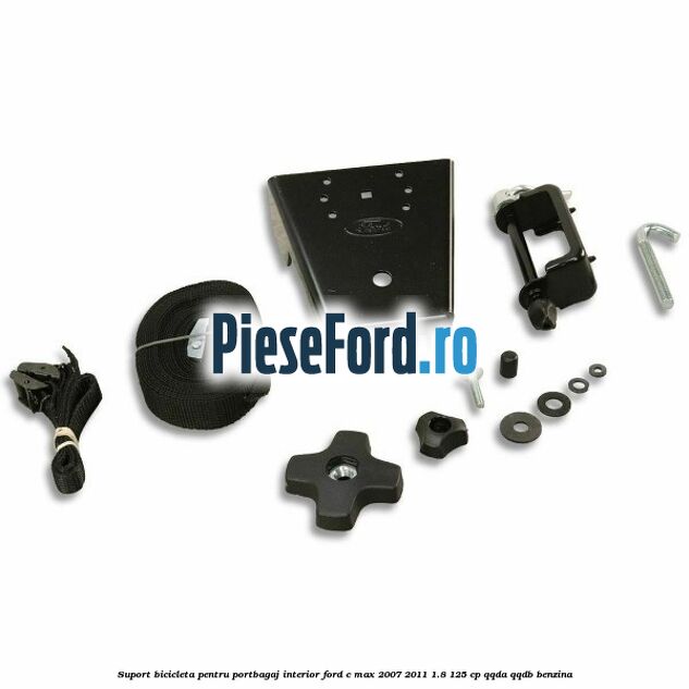 Suport bicicleta, pentru portbagaj interior Ford C-Max 2007-2011 1.8 125 cp QQDA, QQDB benzina