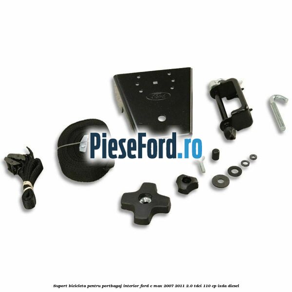 Suport bicicleta, pentru portbagaj interior Ford C-Max 2007-2011 2.0 TDCi 110 cp IXDA diesel