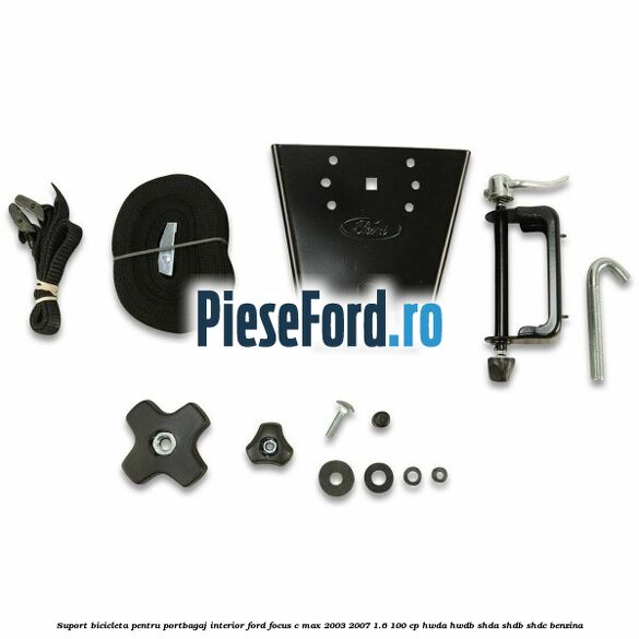 Suport bicicleta, pentru portbagaj interior Ford Focus C-Max 2003-2007 1.6 100 cp Suport bicicleta, pentru portbagaj interior Ford Focus C-Max 2003-2007 1.6 100 cp HWDA, HWDB, SHDA, SHDB, SHDC benzina