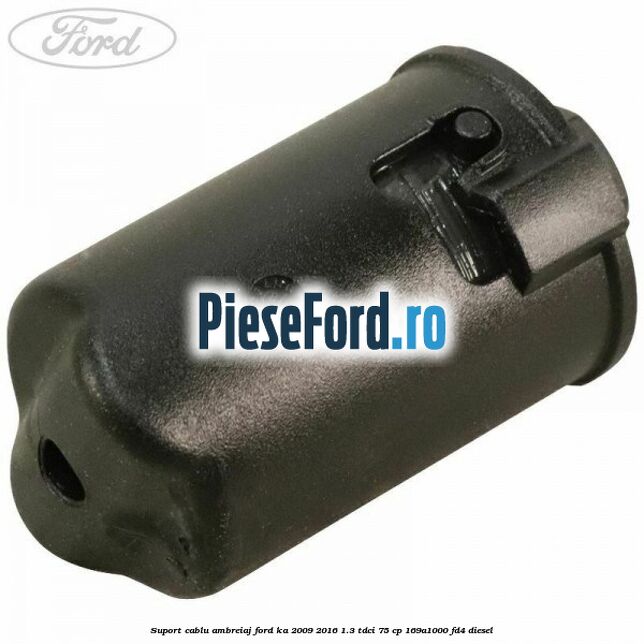 Suport cablu ambreiaj Ford Ka 2009-2016 1.3 TDCi 75 cp 169A1000, FD4 diesel