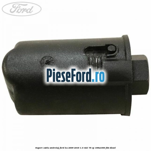 Suport cablu ambreiaj Ford Ka 2009-2016 1.3 TDCi 75 cp 169A1000, FD4 diesel
