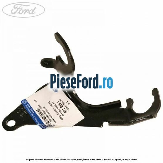 Suport carcasa selector cutie viteza 5 trepte Ford Fiesta 2005-2008 1.6 TDCi 90 cp HHJA, HHJB diesel