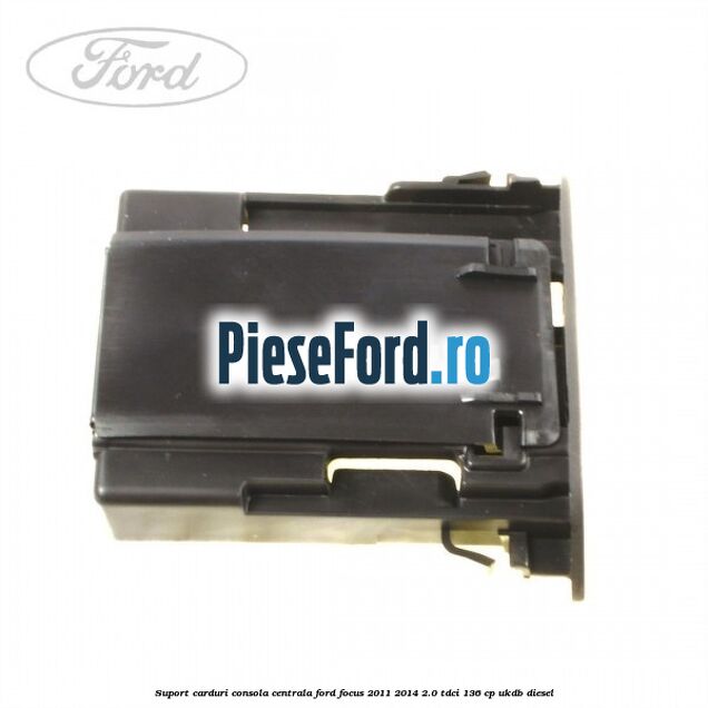Suport carduri consola centrala Ford Focus 2011-2014 2.0 TDCi 136 cp UKDB diesel
