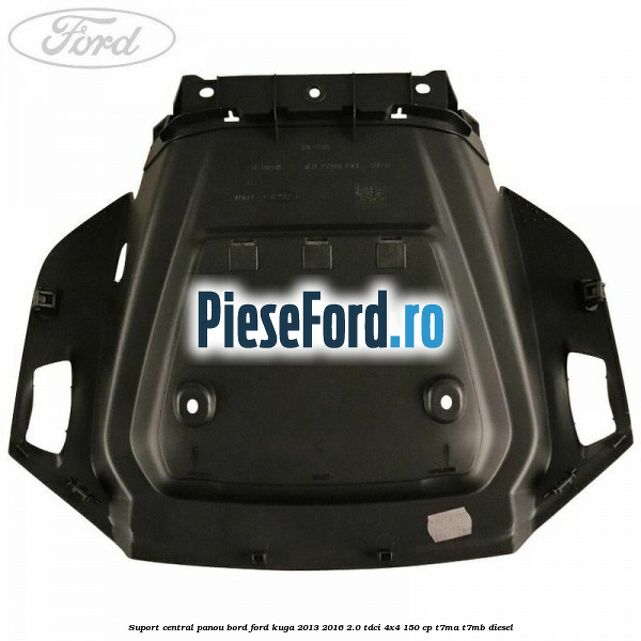 Suport central panou bord Ford Kuga 2013-2016 2.0 TDCi 4x4 150 cp T7MA, T7MB diesel