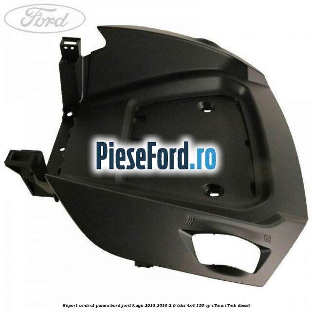 Suport central panou bord Ford Kuga 2013-2016 2.0 TDCi 4x4 150 cp T7MA, T7MB diesel