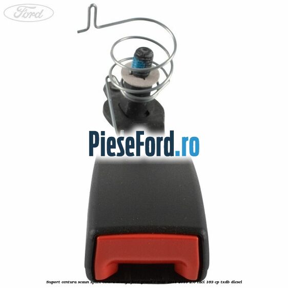 Suport centura scaun spate centru stanga Ford Grand C-Max 2011-2015 2.0 TDCi 163 cp TXDB diesel